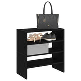 Meuble Chaussure Bois et Noir