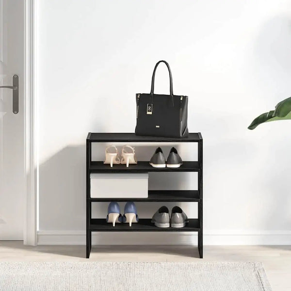 Meuble Chaussure Bois et Noir
