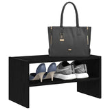 Meuble Chaussure Bois et Noir