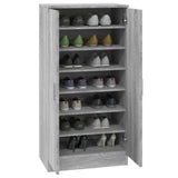 Meuble Chaussure Bois Gris