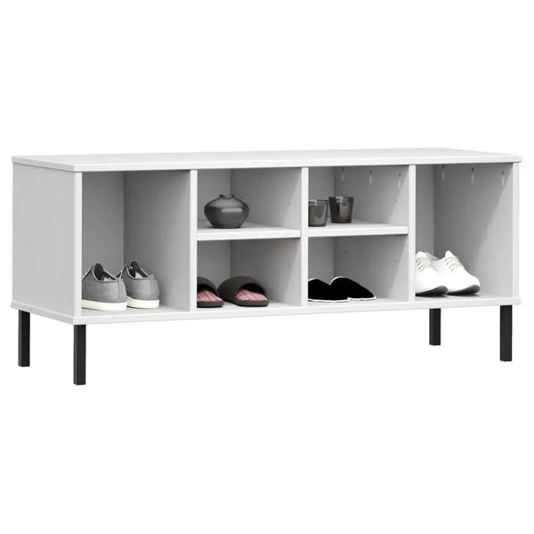 Meuble Chaussure Bois Massif Blanc