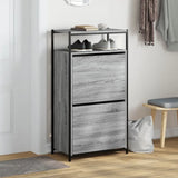 Meuble Chaussure Chene Gris