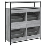 Meuble Chaussure Chene Gris