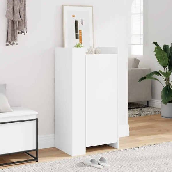 Meuble Chaussure Design Blanc