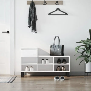 Meuble Chaussure Entrée Blanc