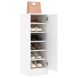 Meuble Chaussure Etroit Blanc