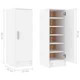 Meuble Chaussure Etroit Blanc