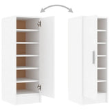 Meuble Chaussure Etroit Blanc