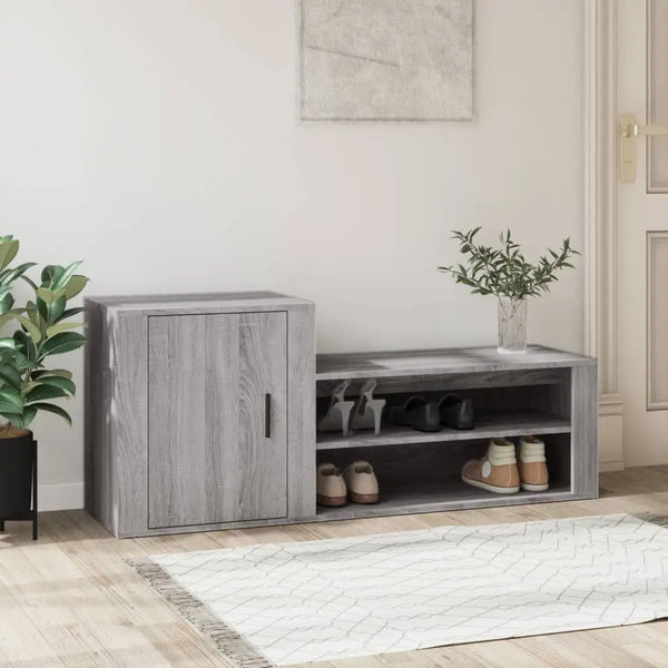 Meuble Chaussure Gris Anthracite