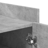 Meuble Chaussure Gris Beton