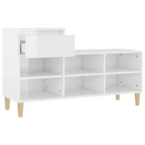 Meuble Chaussure Laqué Blanc