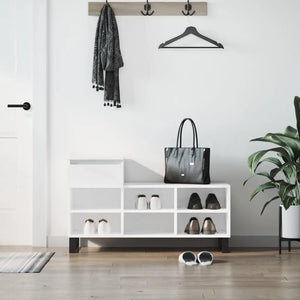 Meuble Chaussure Laqué Blanc