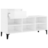 Meuble Chaussure Laqué Blanc
