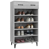 Meuble Chaussure Laque Gris