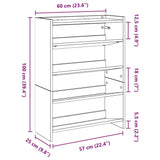 Meuble Chaussure Largeur 60 Cm