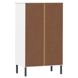 Meuble Chaussure Metal Blanc