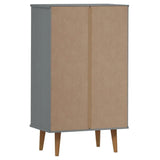 Meuble Chaussure Metal Gris