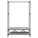 Meuble Chaussure Vestiaire Gris