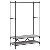 Meuble Chaussure Vestiaire Gris