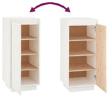 Meuble Chaussures Blanc et Bois