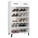 Meuble Chaussures Blanc Laqué