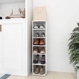 Meuble Chaussures Blanc Laqué Brillant