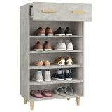 Meuble Chaussures Gris Anthracite