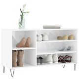 Meuble Chaussures Laqué Blanc