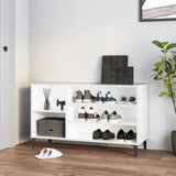 Meuble Chaussures Laqué Blanc