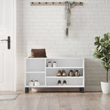 Meuble Chaussures Laqué Blanc