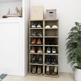 Meuble Chaussures Noir et Bois