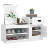 Meuble de Chaussures Blanc