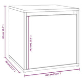 Meuble D’entrée a Tiroirs Brillant 80 Cm