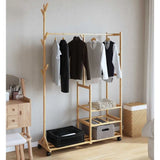 Meuble D’entrée avec Porte Manteau et Range Chaussure