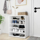 Petit Meuble a Chaussures Blanc