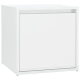 Petit Meuble D’entrée Blanc Laqué