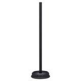 Porte Papier Toilette sur Pied Noir