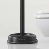 Porte Papier Toilette sur Pied Noir