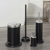 Porte Papier Toilette sur Pied Noir