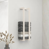 Porte Serviette Mural Bois Blanc