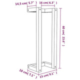 Porte Serviette Mural Bois Blanc