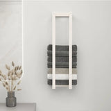 Porte Serviette Mural Bois Blanc