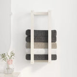 Porte Serviette Mural Bois Blanc