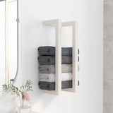 Porte Serviette Mural Bois Blanc