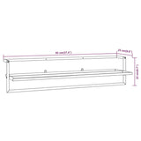 Porte Serviette Mural Fer