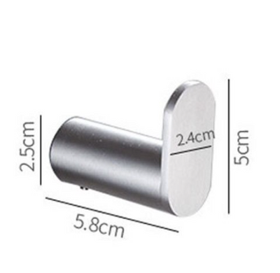 Crochet Porte Manteau Angle Droit