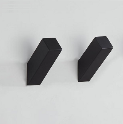 Crochet Porte Manteau Noir