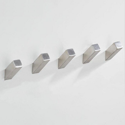  Porte Manteau Rectangulaire Argent