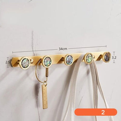 Porte Manteau <br> 5 Crochets