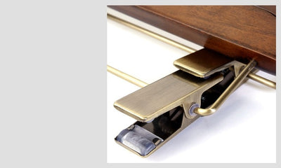 Cintre Pince <br> Bois Arrondi